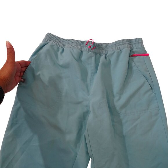 Figs Joggers Scrub Pants Blue Women Size M Drawstring Elastic Waist Work - Picture 3 of 12